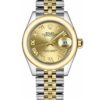 Rolex Datejust 279163 28Mm Relógio de aço inoxidável 904l Champagne - keeperwatches
