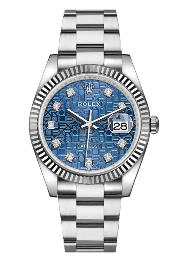 Rolex Datejust 126234 36mm Com caixa de relógio de aço inoxidável 904L Oystersteel - keeperwatches