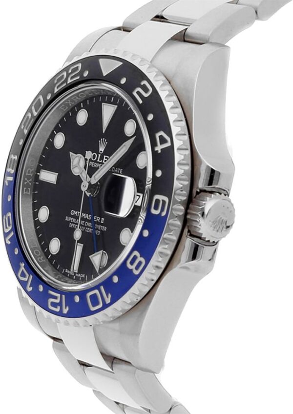 Rolex GMT-Master II 116710BLNR 40mm Com Estojo Para Relógio De Aço Inoxidável 904L Oystersteel - keeperwatches